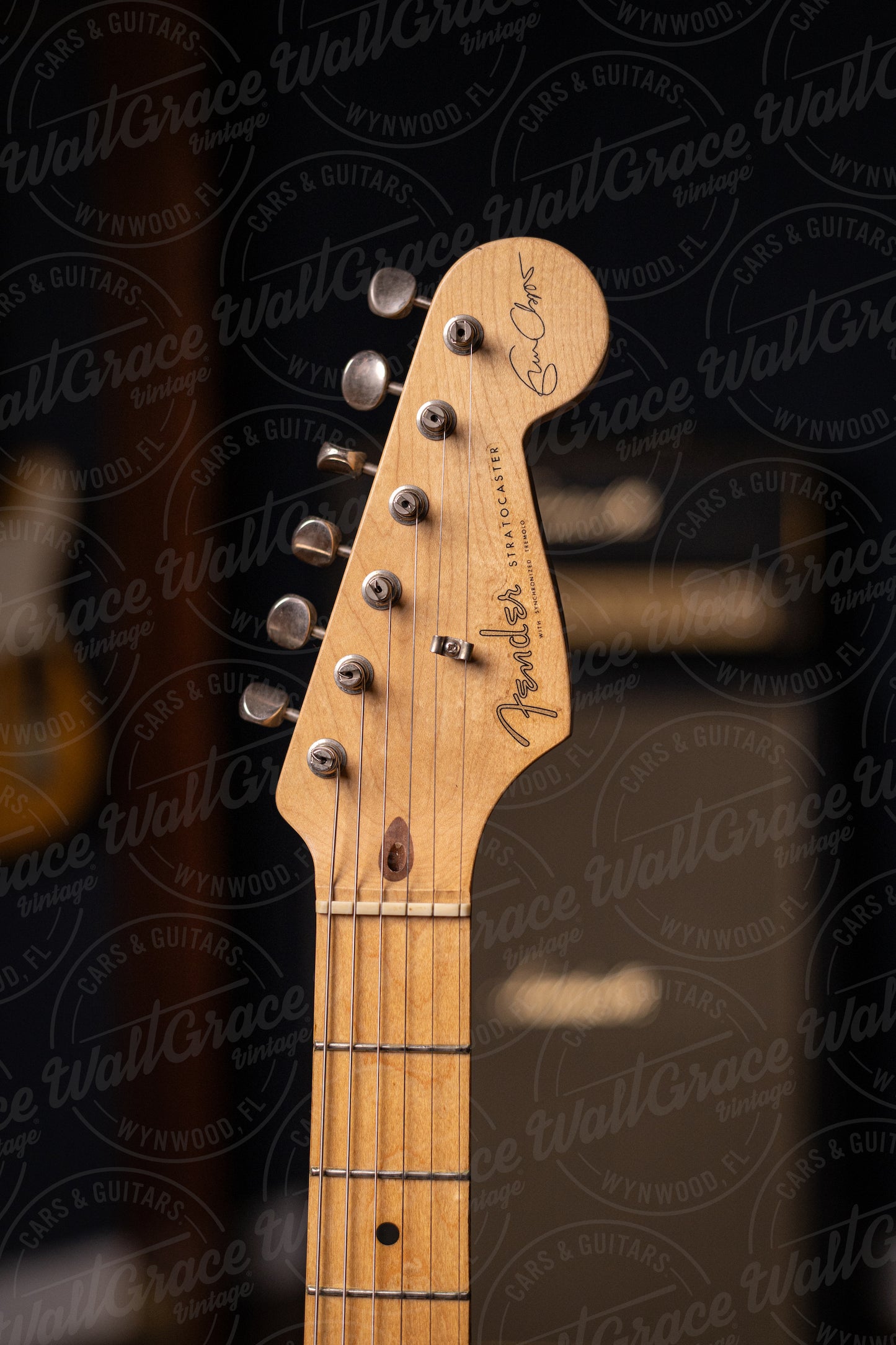 1989 Fender Eric Clapton Signature Stratocaster Electric Guitar - Red