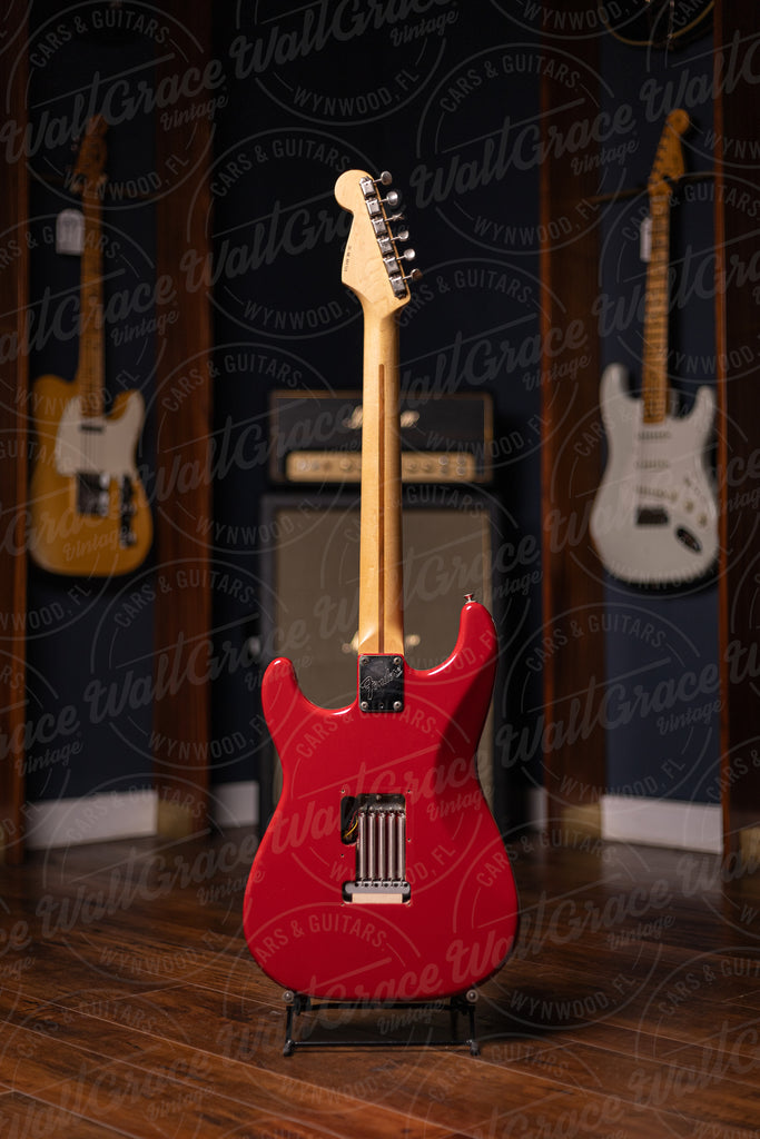 1989 Fender Eric Clapton Signature Stratocaster Electric Guitar - Red