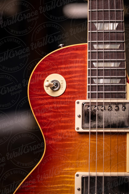 Gibson Custom Shop 1959 Les Paul Standard Reissue Electric Guitar - Washed Cherry Sunburst VOS