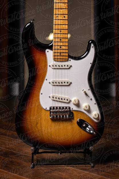Fender American Custom Stratocaster Electric Guitar - Antique Burst