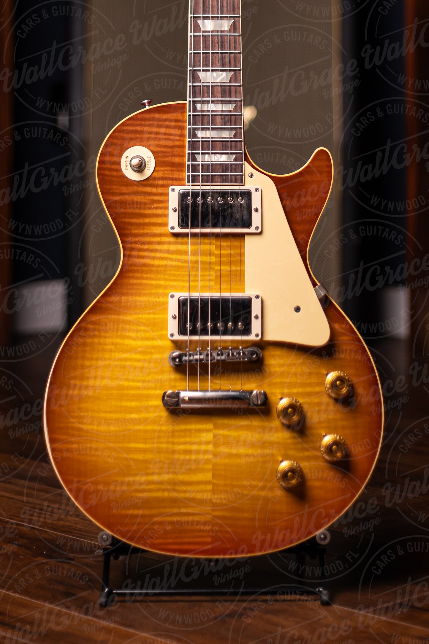 Gibson Custom Shop Murphy Lab 1959 Les Paul Standard Light Aged Reissue Electric Guitar - Royal Teaburst