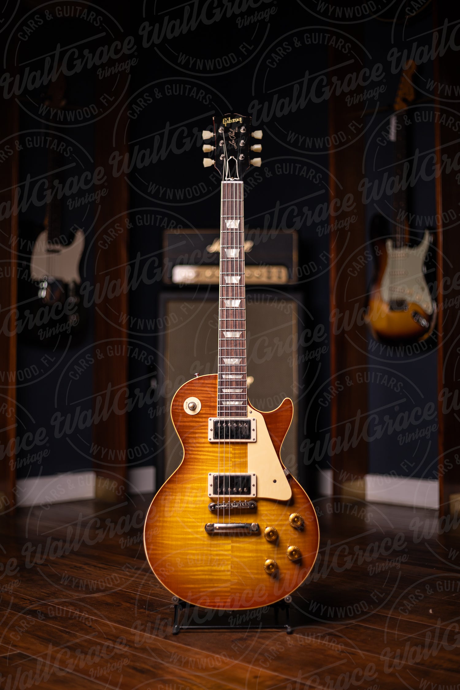 Gibson Custom Shop Murphy Lab 1959 Les Paul Standard Light Aged Reissue Electric Guitar - Royal Teaburst