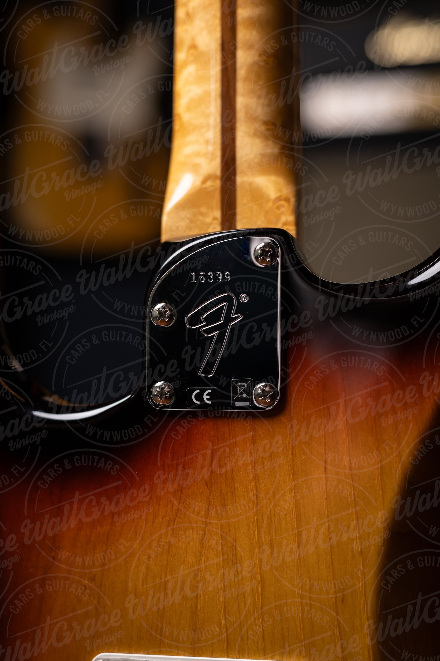 Fender American Custom Stratocaster Electric Guitar - Antique Burst