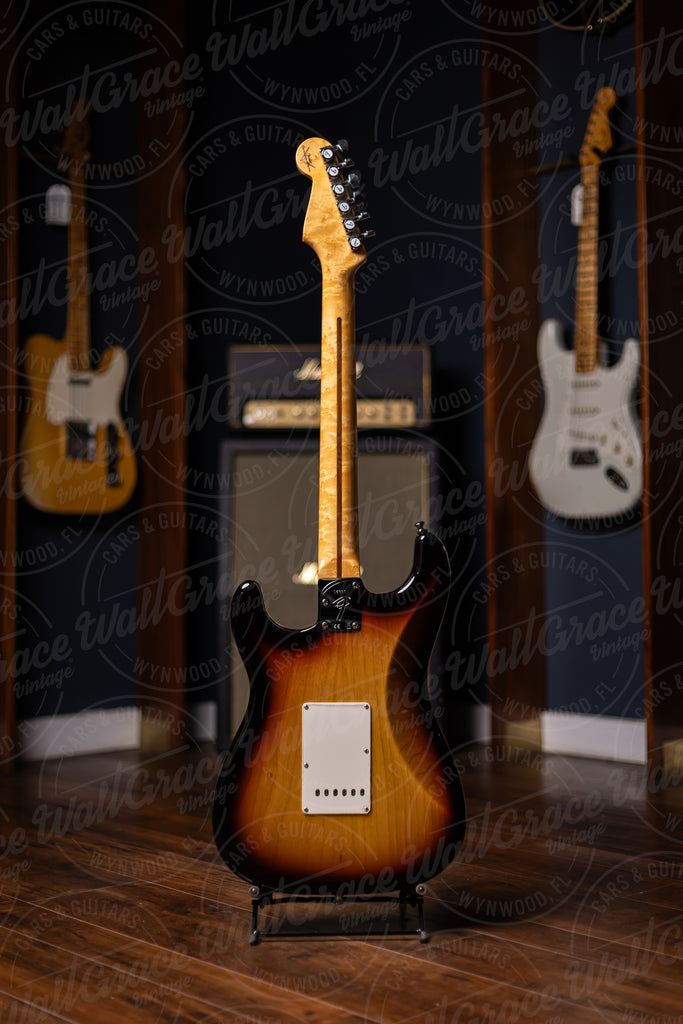Fender American Custom Stratocaster Electric Guitar - Antique Burst
