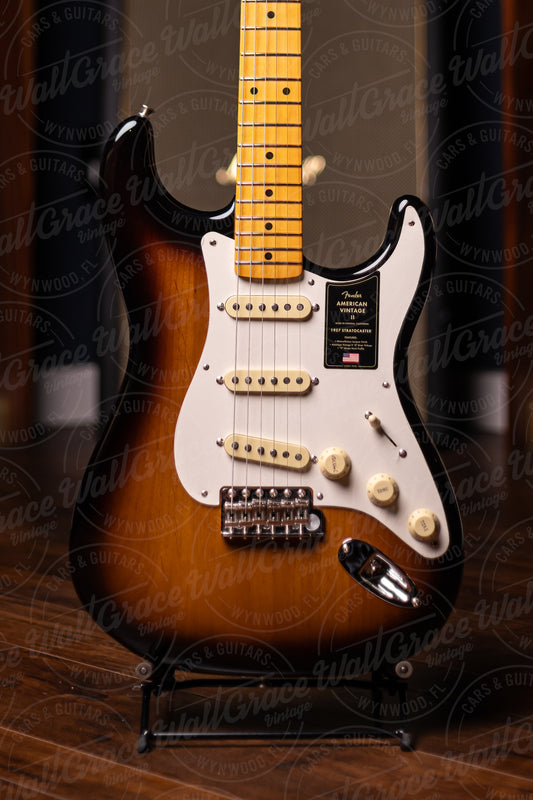 Fender American Vintage II 1957 Stratocaster Electric Guitar - 2-Color Sunburst