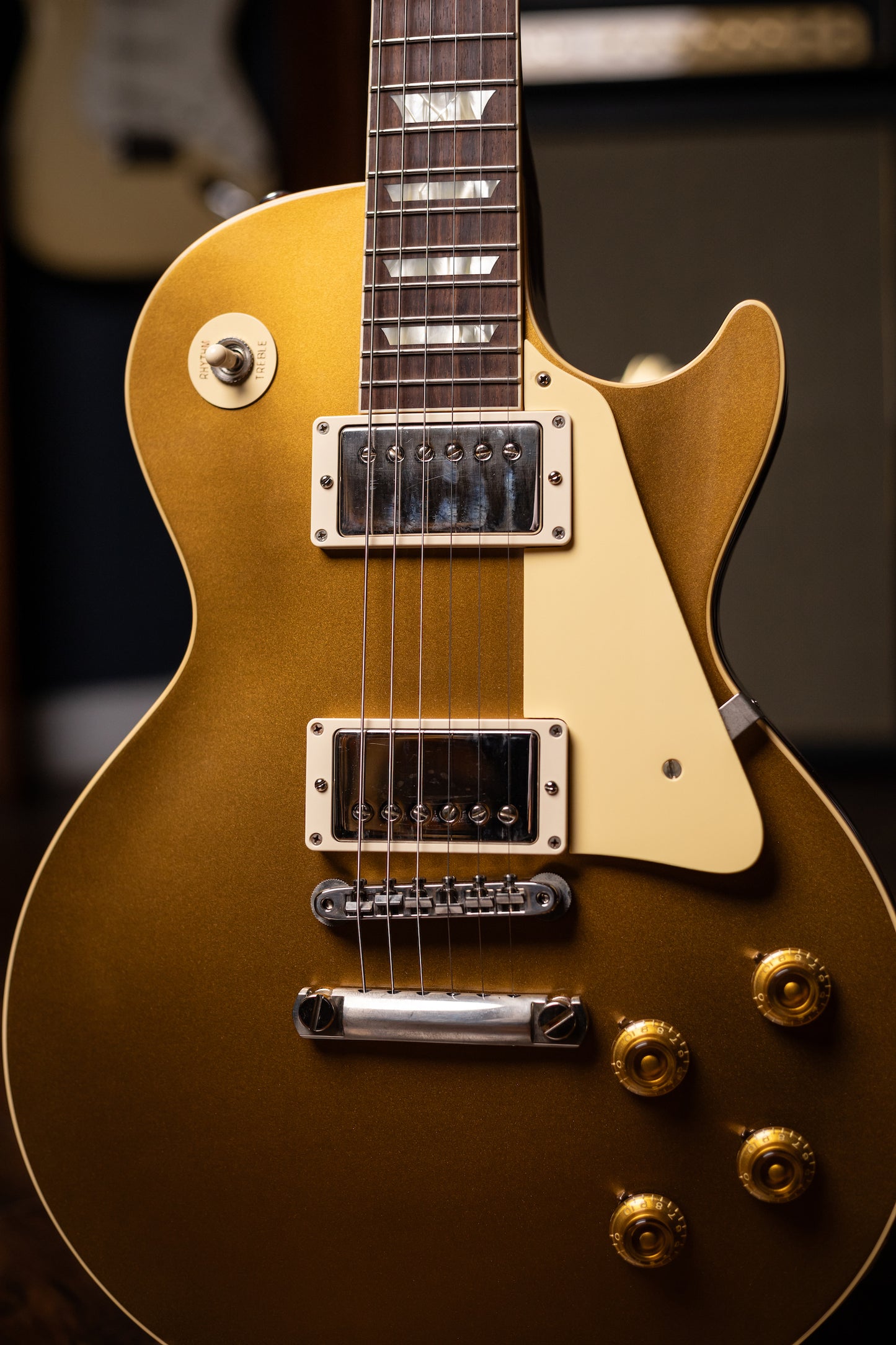 Used 2023 Gibson Custom Shop 1957 Les Paul Standard Reissue Electric Guitar - Double Gold