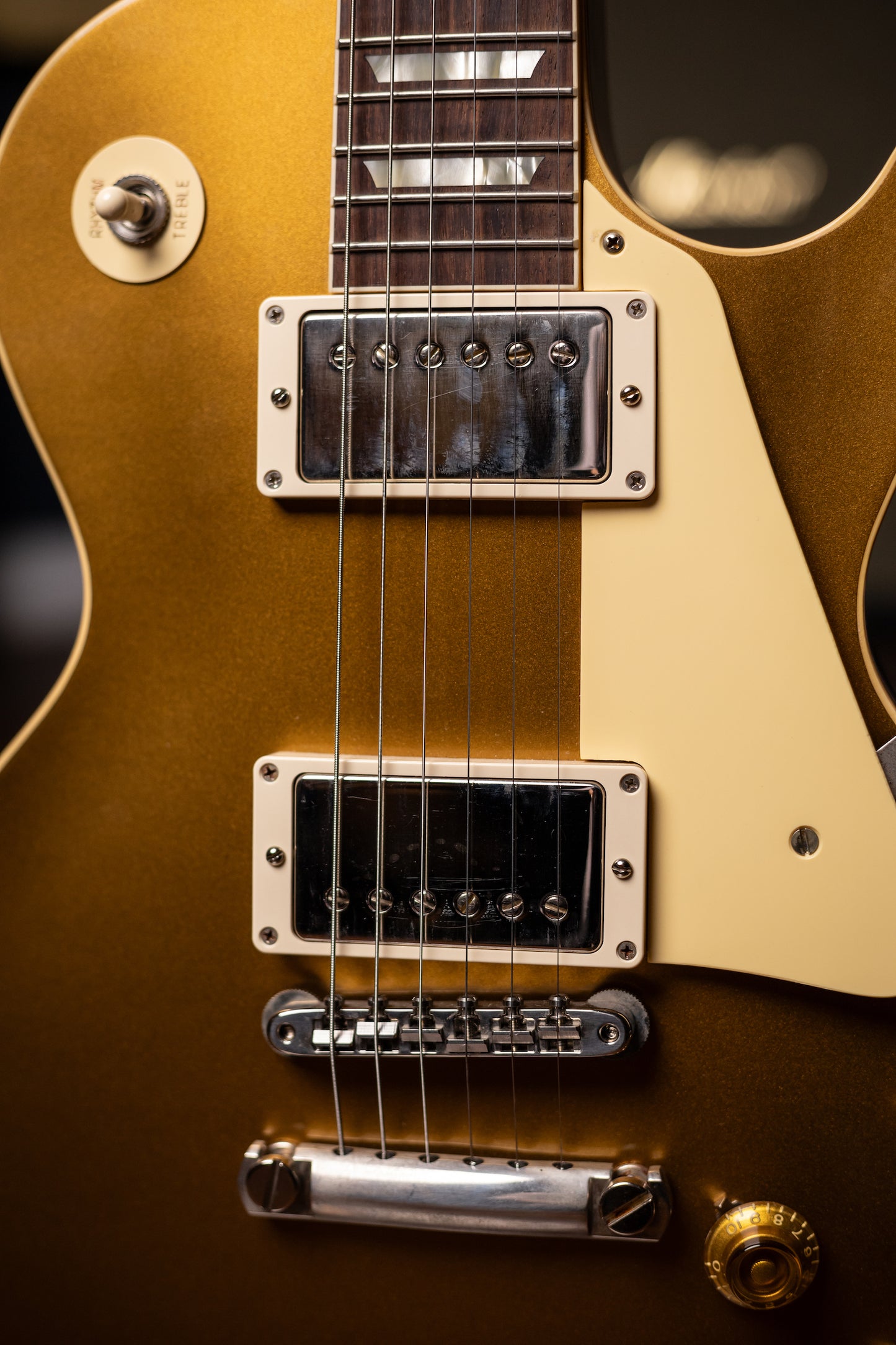 Used 2023 Gibson Custom Shop 1957 Les Paul Standard Reissue Electric Guitar - Double Gold