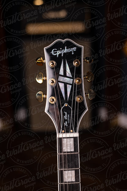Epiphone Les Paul Custom Electric Guitar - Alpine White