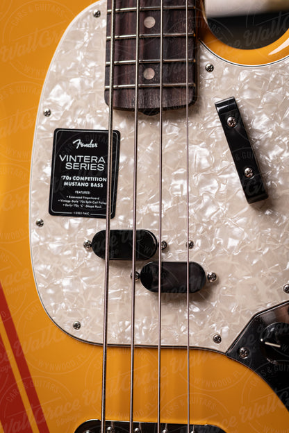 Fender Vintera II Mustang Bass - Competition Orange