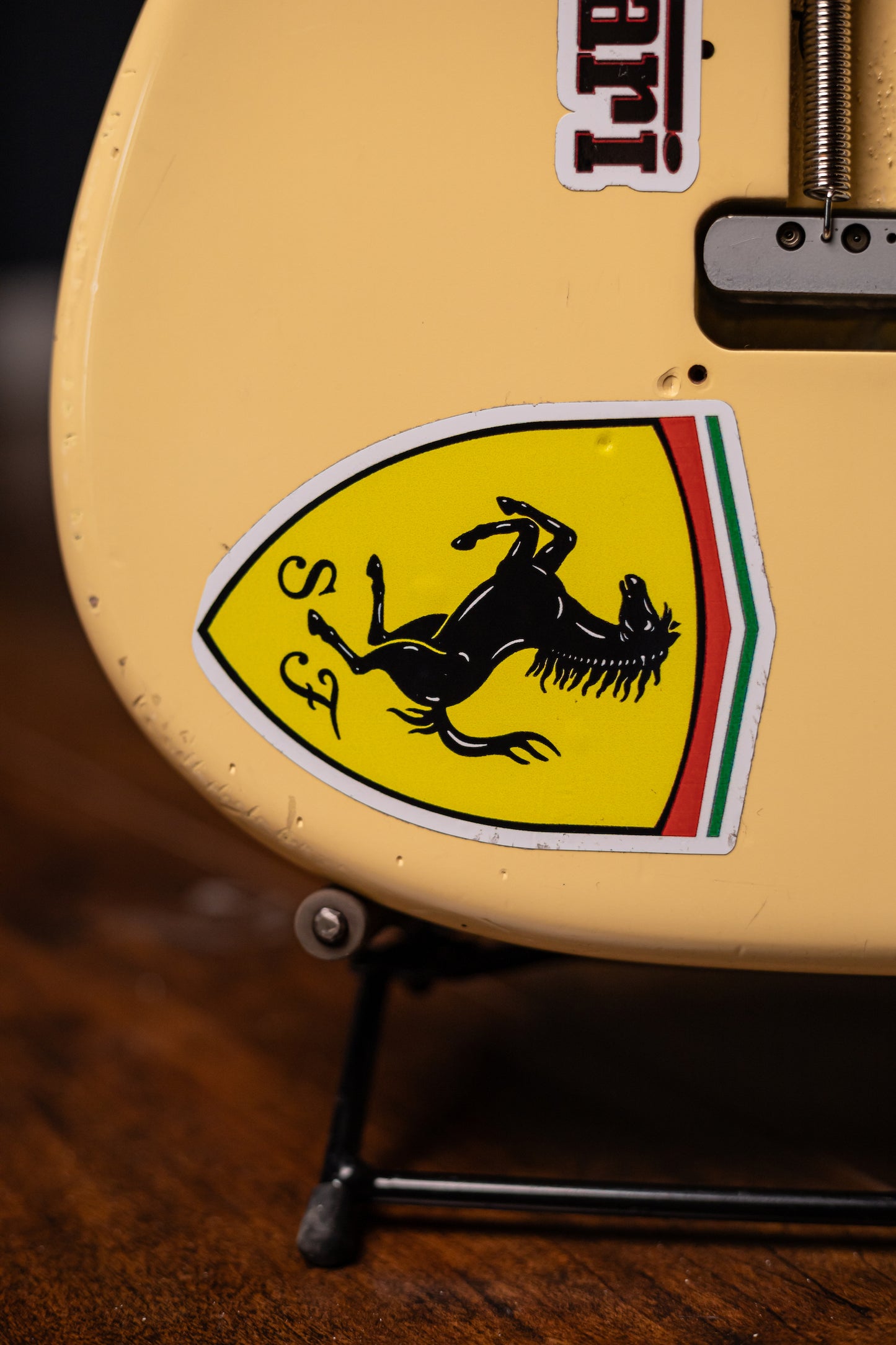 Yngwie Malmsteen’s #4 Fender Stratocaster + Personal 1983 Ferrari 308 GTS Quattrovalvole