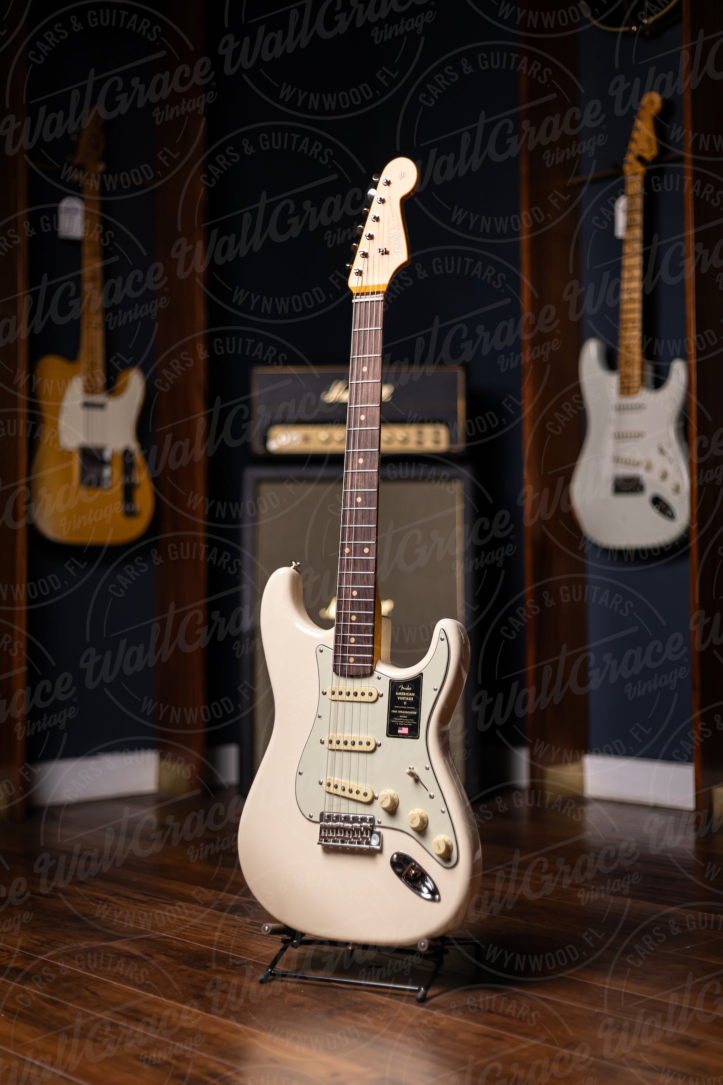 Fender American Vintage II 61 Stratocaster Electric Guitar - Olympic White