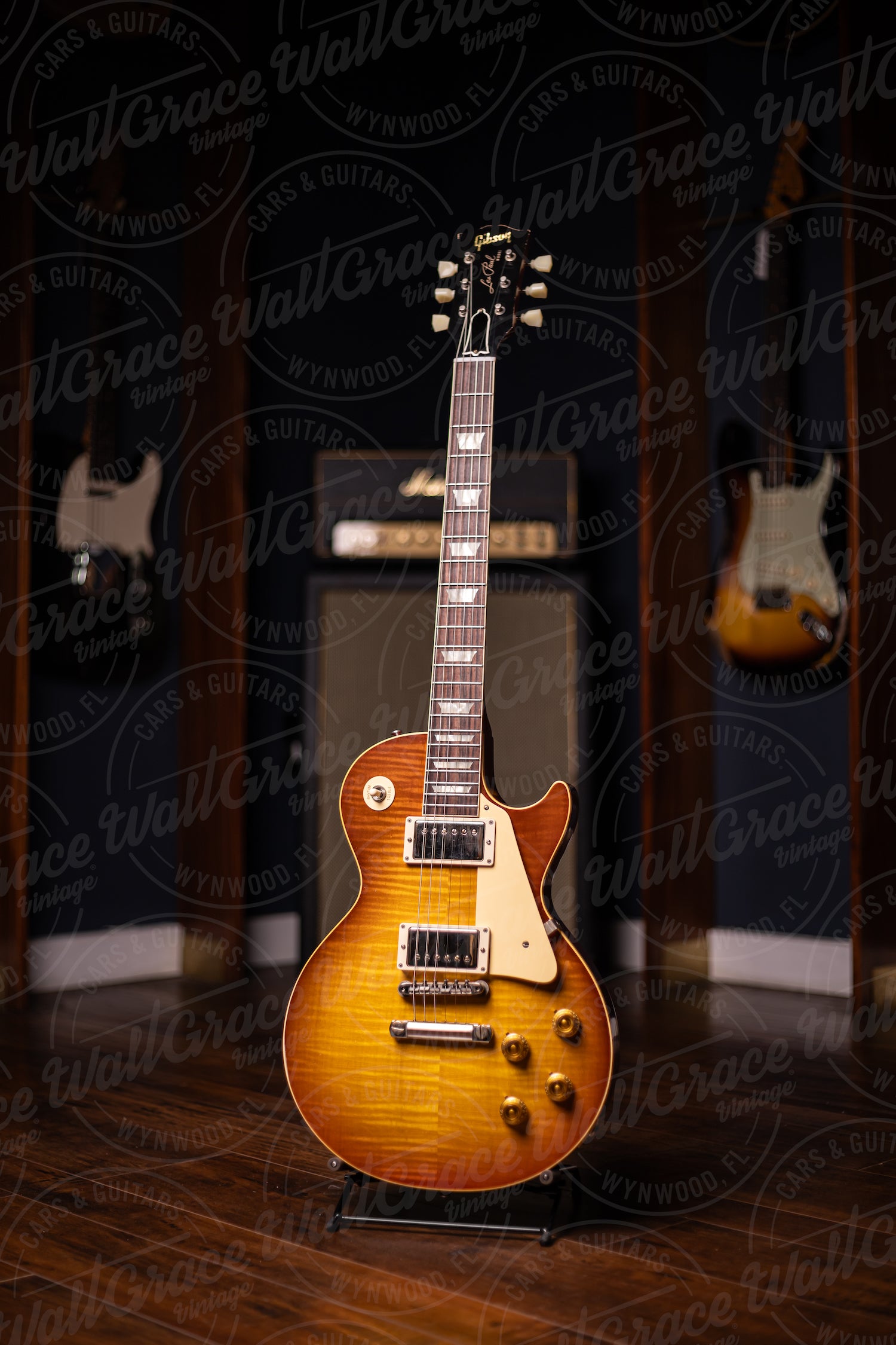 Gibson Custom Shop Murphy Lab 1959 Les Paul Standard Light Aged Reissue Electric Guitar - Royal Teaburst