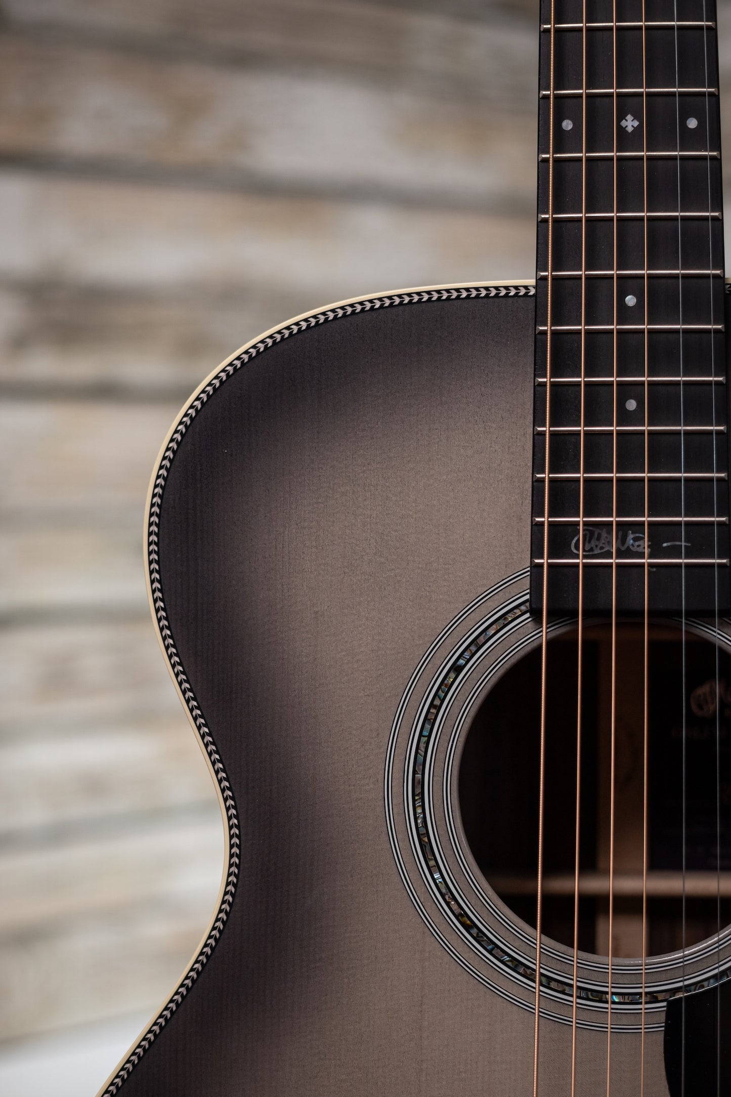 Martin OMJM 20th Anniversary John Mayer Acoustic Guitar - Platinum Gray