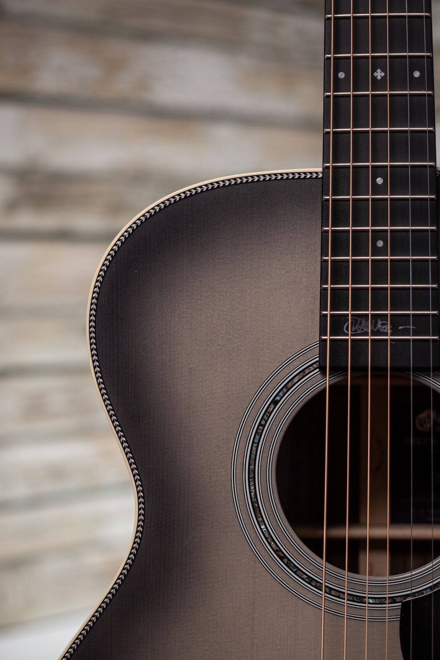 Martin OMJM 20th Anniversary John Mayer Acoustic Guitar - Platinum Gray