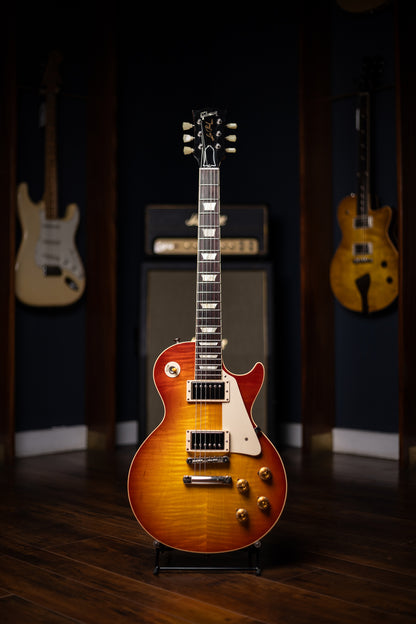 2014 Gibson Custom Shop 1958 Les Paul Reissue Figured Top Electic Guitar - Cherry Sunburst
