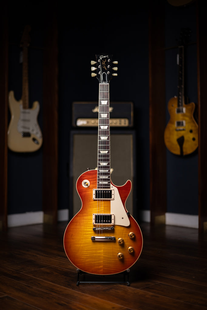 2014 Gibson Custom Shop 1958 Les Paul Reissue Figured Top Electic Guitar - Cherry Sunburst