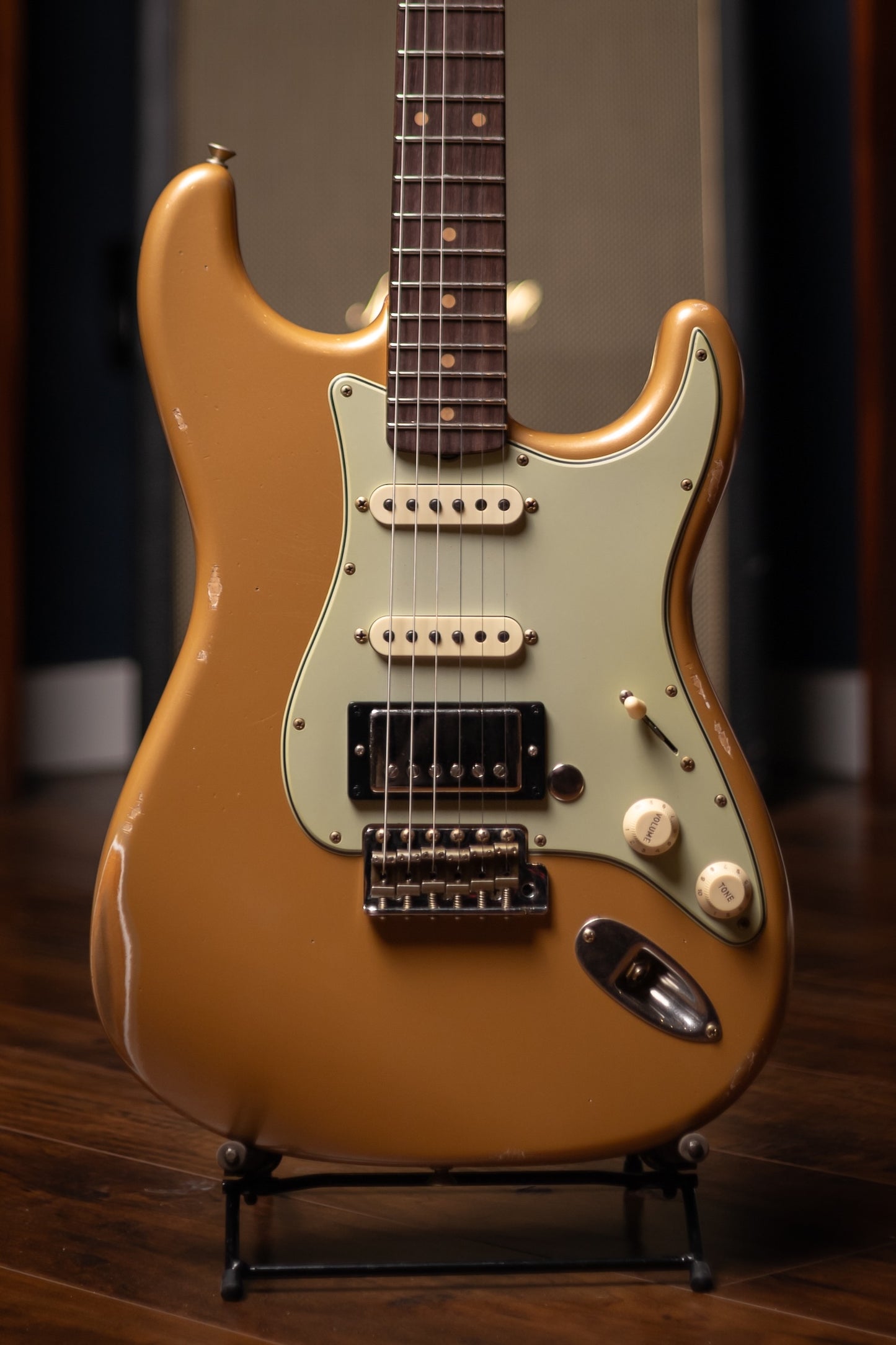 1959 Limited Edition Stratocaster HSS Relic - Desert Sand Metallic