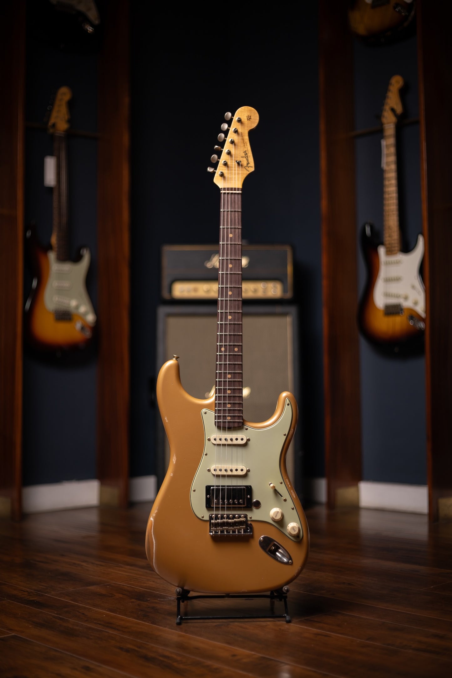 1959 Limited Edition Stratocaster HSS Relic - Desert Sand Metallic