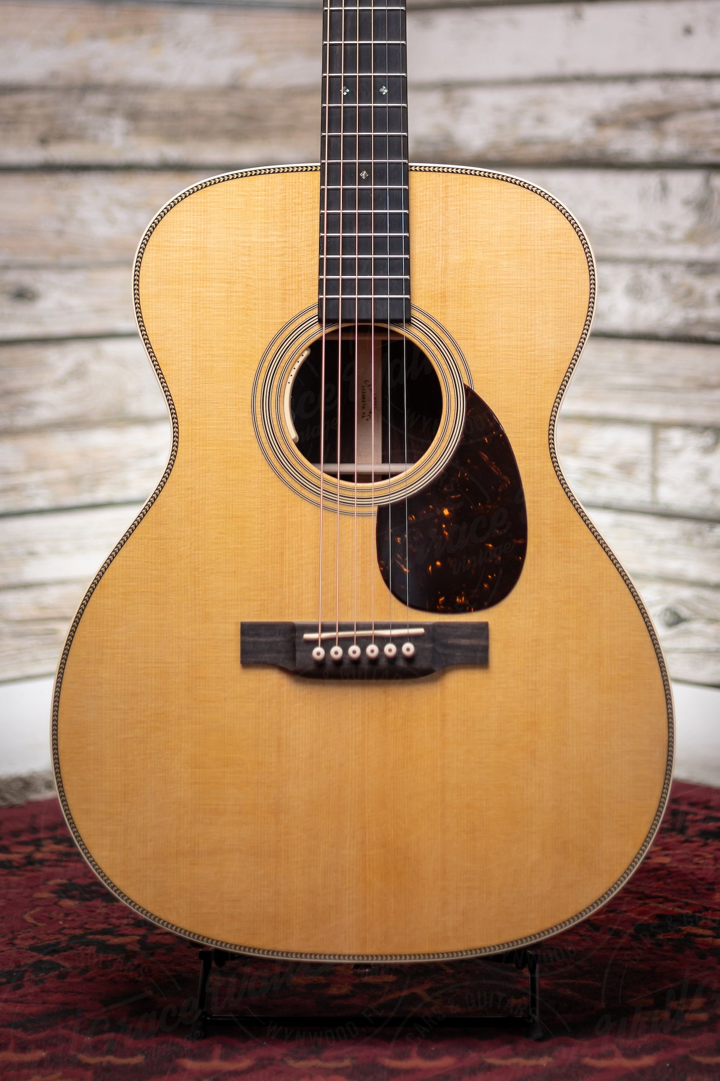 Martin OM-28 Acoustic-Electric Guitar - Natural