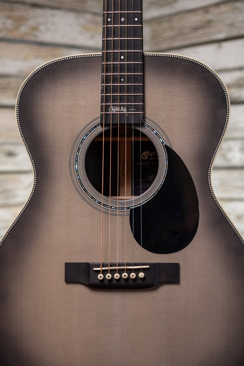 Martin OMJM 20th Anniversary John Mayer Acoustic Guitar - Platinum Gray