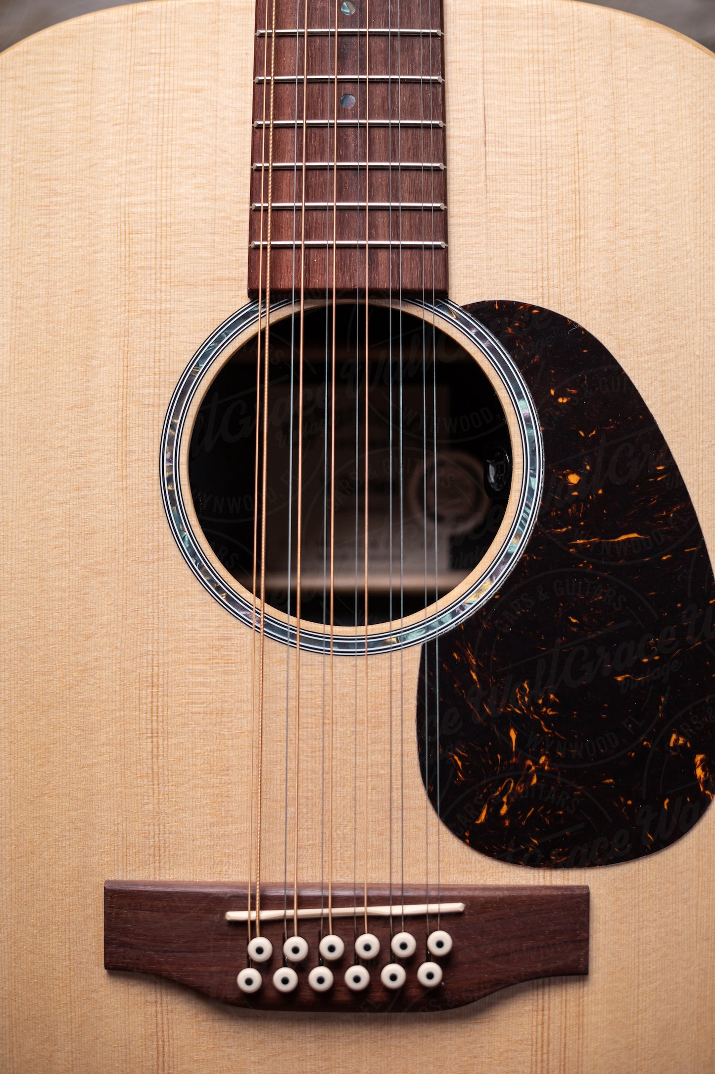 Martin D-X2E 12-String Acoustic-Electric Guitar - Brazilian Rosewood Pattern