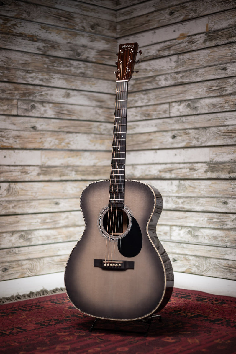 Martin OMJM 20th Anniversary John Mayer Acoustic Guitar - Platinum Gray