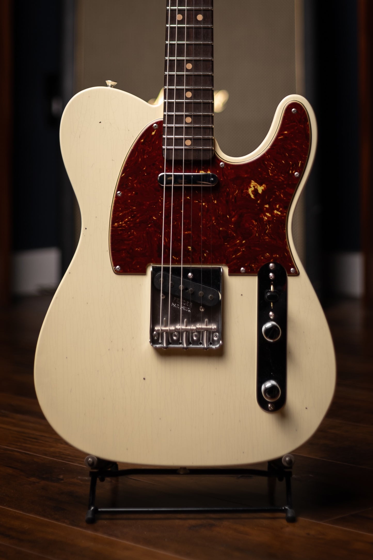 Fender Custom Shop 1963 Telecaster Journeyman Relic Electric Guitar - Vintage White