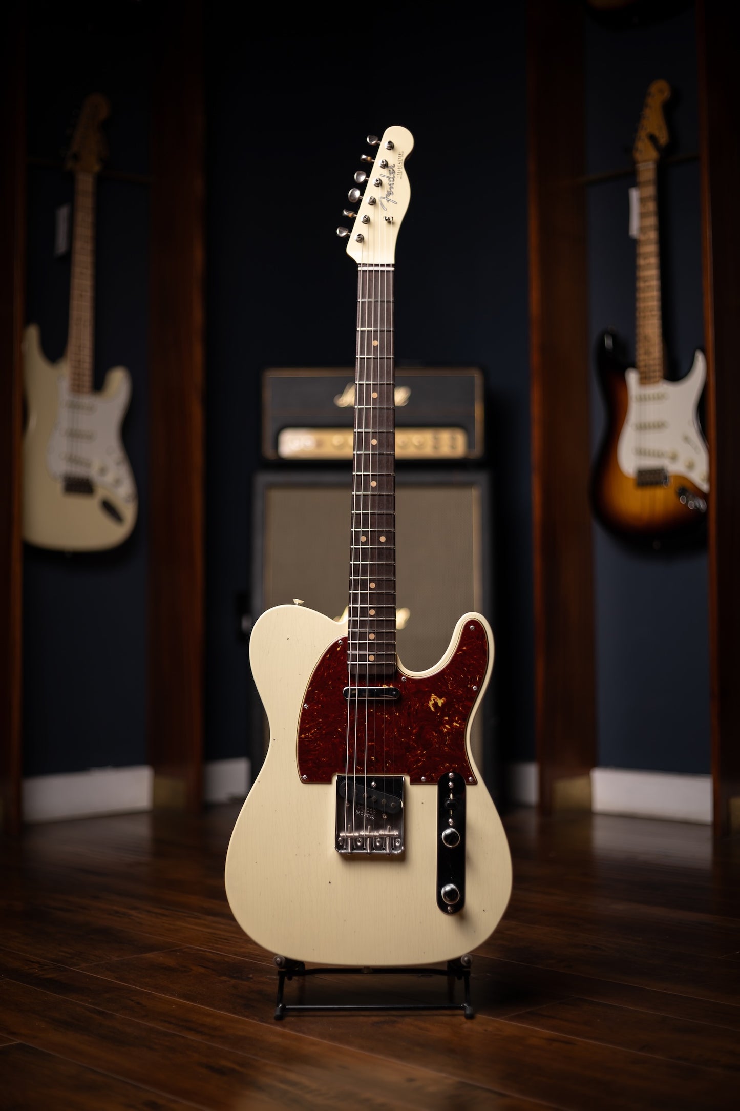Fender Custom Shop 1963 Telecaster Journeyman Relic Electric Guitar - Vintage White