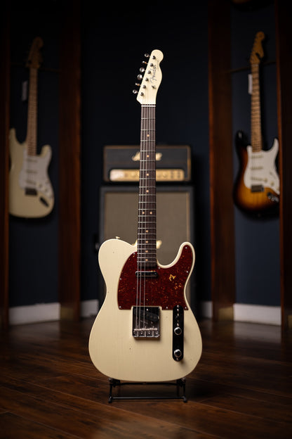Fender Custom Shop 1963 Telecaster Journeyman Relic Electric Guitar - Vintage White