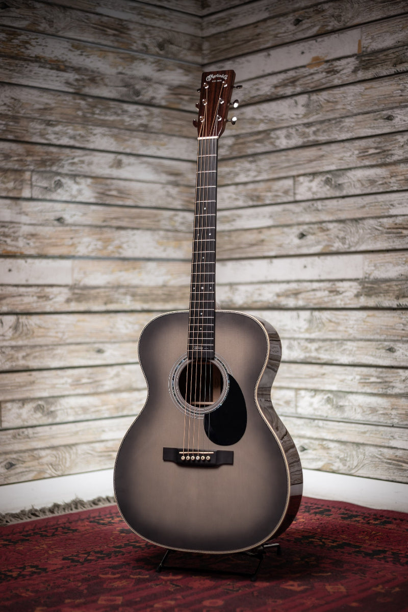 Martin OMJM 20th Anniversary John Mayer Acoustic Guitar - Platinum Gray