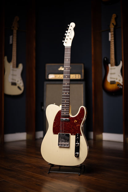 Fender Custom Shop 1963 Telecaster Journeyman Relic Electric Guitar - Vintage White