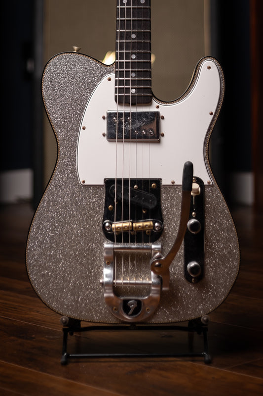 Fender Ltd. Ed. CuNiFe Telecaster Custom Journeyman Relic - Aged Silver Sparkle