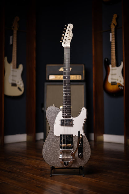 Fender Ltd. Ed. CuNiFe Telecaster Custom Journeyman Relic - Aged Silver Sparkle
