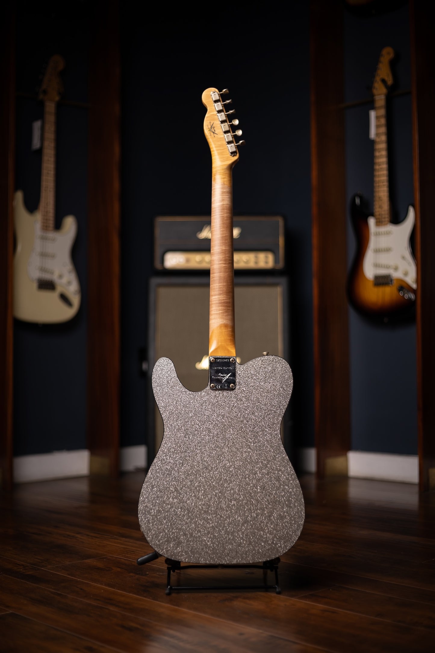 Fender Ltd. Ed. CuNiFe Telecaster Custom Journeyman Relic - Aged Silver Sparkle