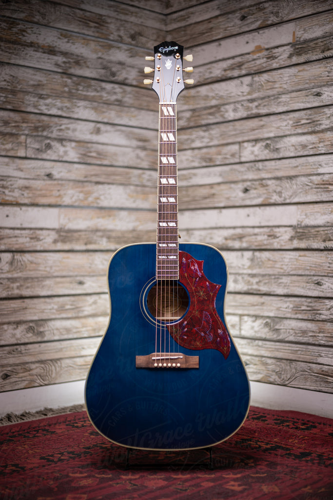 Epiphone Miranda Lambert Bluebird Acoustic-Electric Guitar - Blue Bonnet