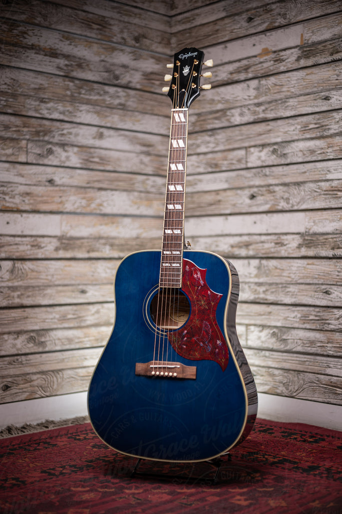 Epiphone Miranda Lambert Bluebird Acoustic-Electric Guitar - Blue Bonnet