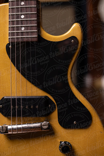 Gibson Custom Shop 1957 Les Paul Junior Single Cut Reissue Murphy Lab Heavy Aged Electric Guitar - TV Yellow