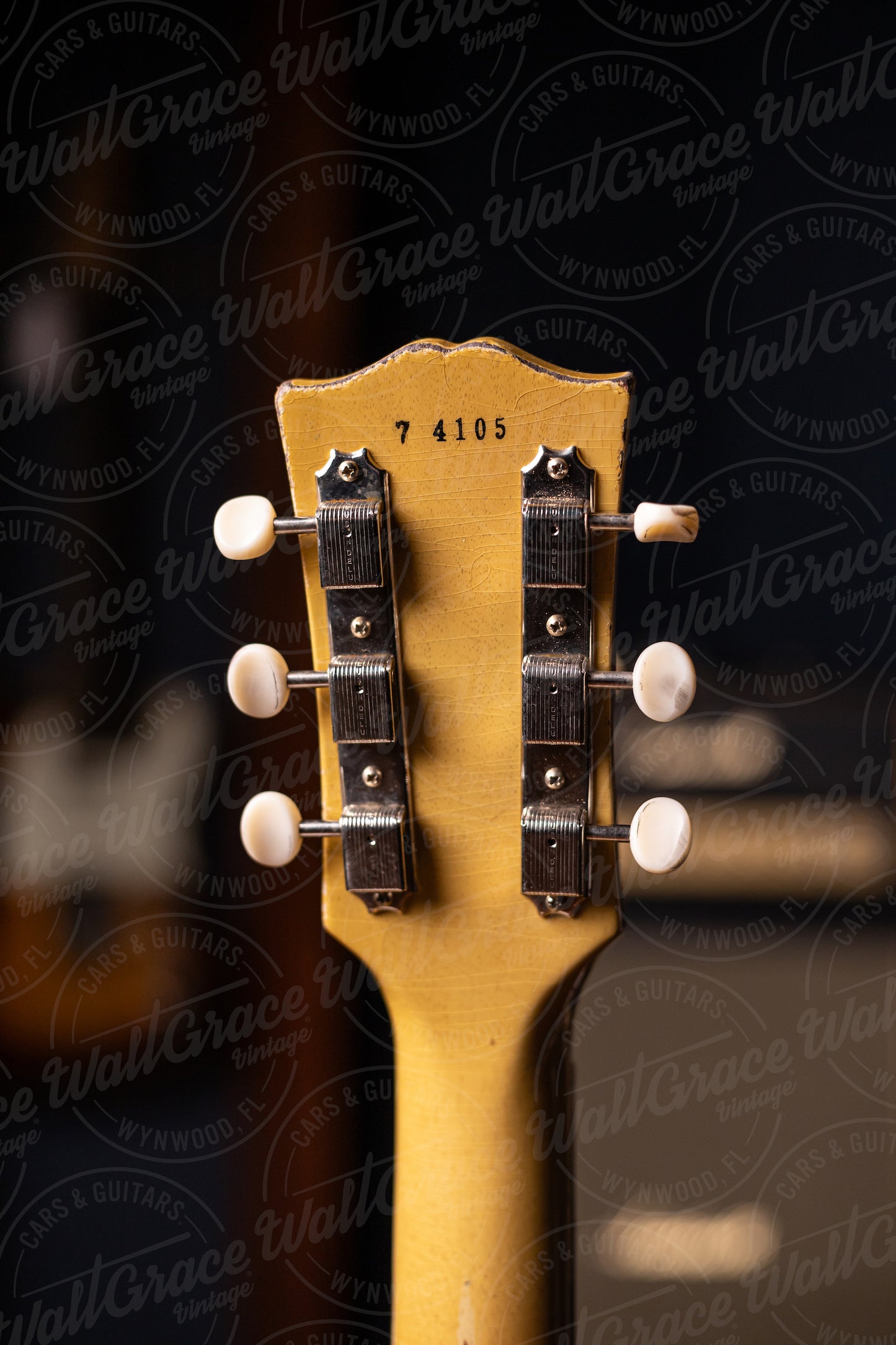 Gibson Custom Shop 1957 Les Paul Junior Single Cut Reissue Murphy Lab Heavy Aged Electric Guitar - TV Yellow