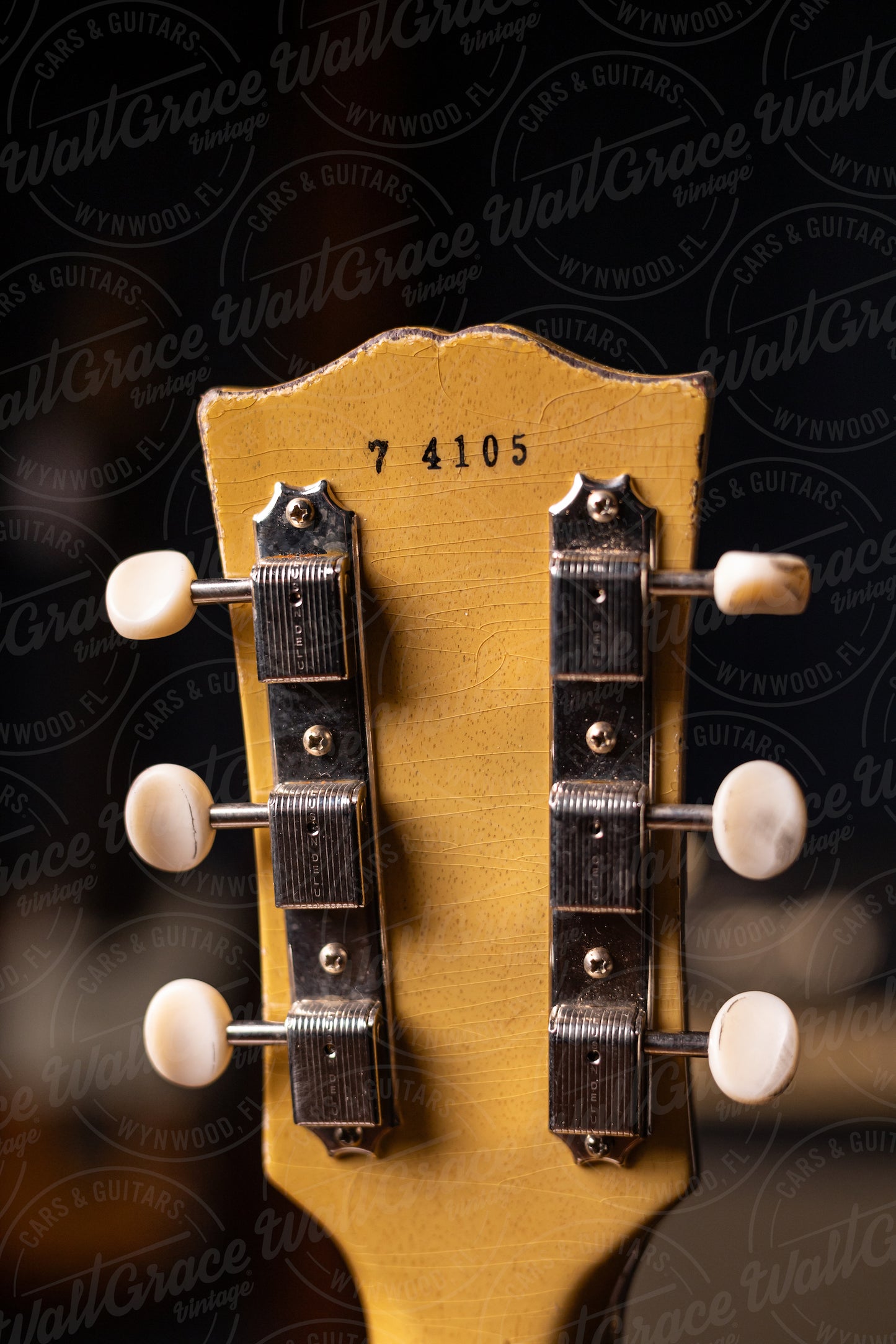 Gibson Custom Shop 1957 Les Paul Junior Single Cut Reissue Murphy Lab Heavy Aged Electric Guitar - TV Yellow