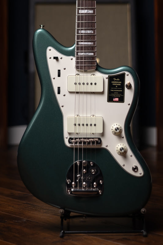 Fender American Vintage II 1966 Jazzmaster Electric Guitar - Sherwood Green Metallic