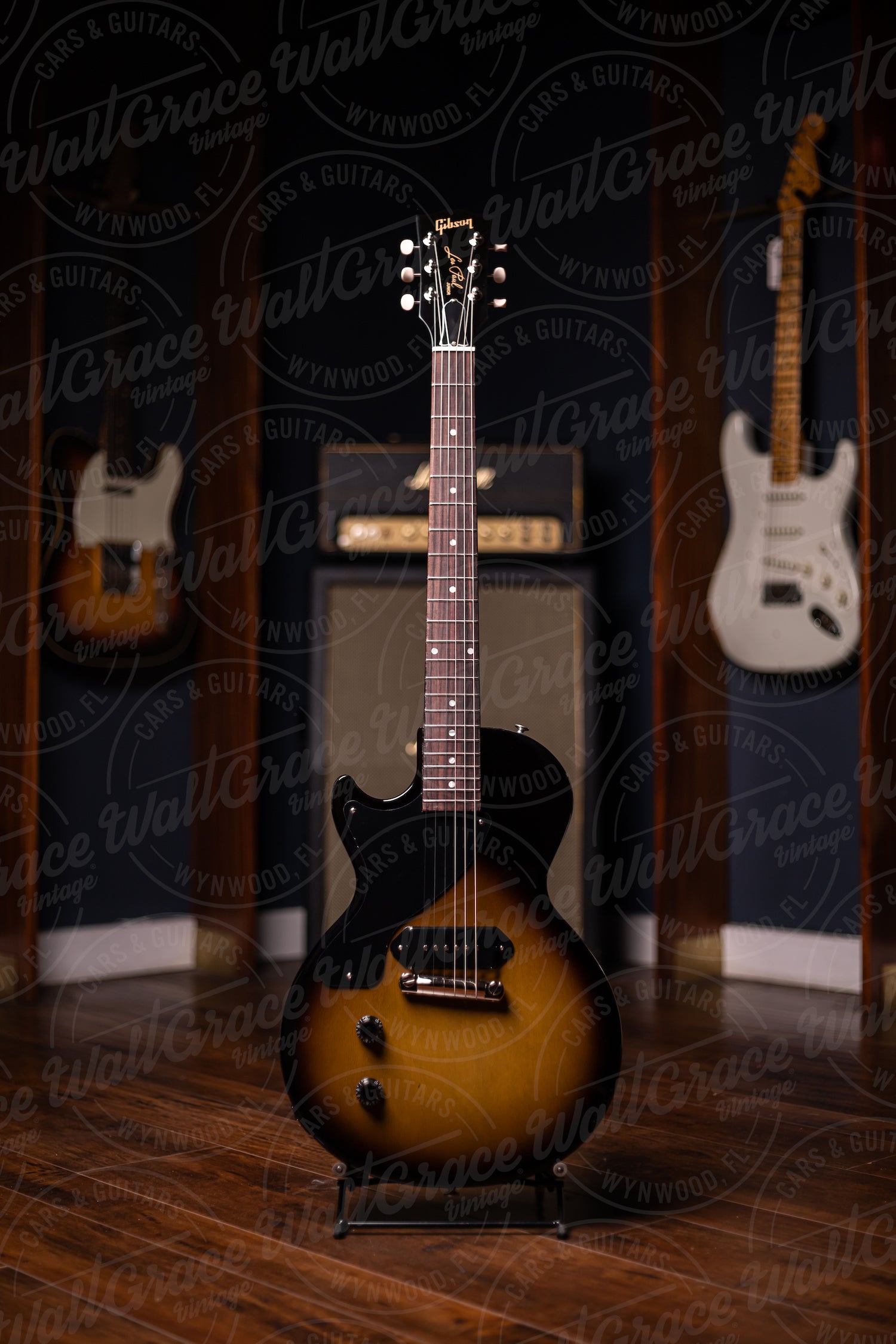 Gibson Les Paul Junior Left Handed Electric Guitar - Vintage Tobacco Burst