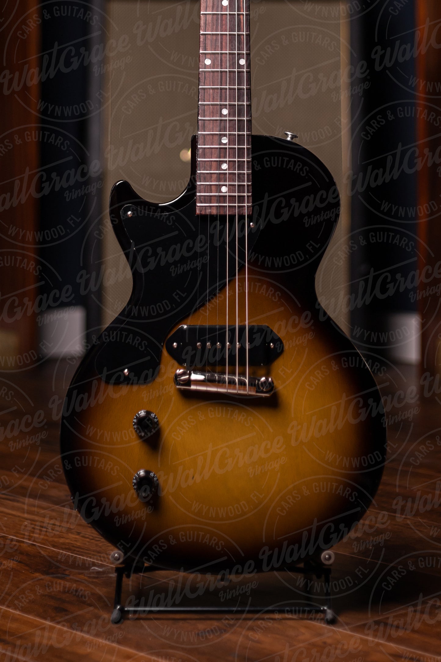 Gibson Les Paul Junior Left Handed Electric Guitar - Vintage Tobacco Burst