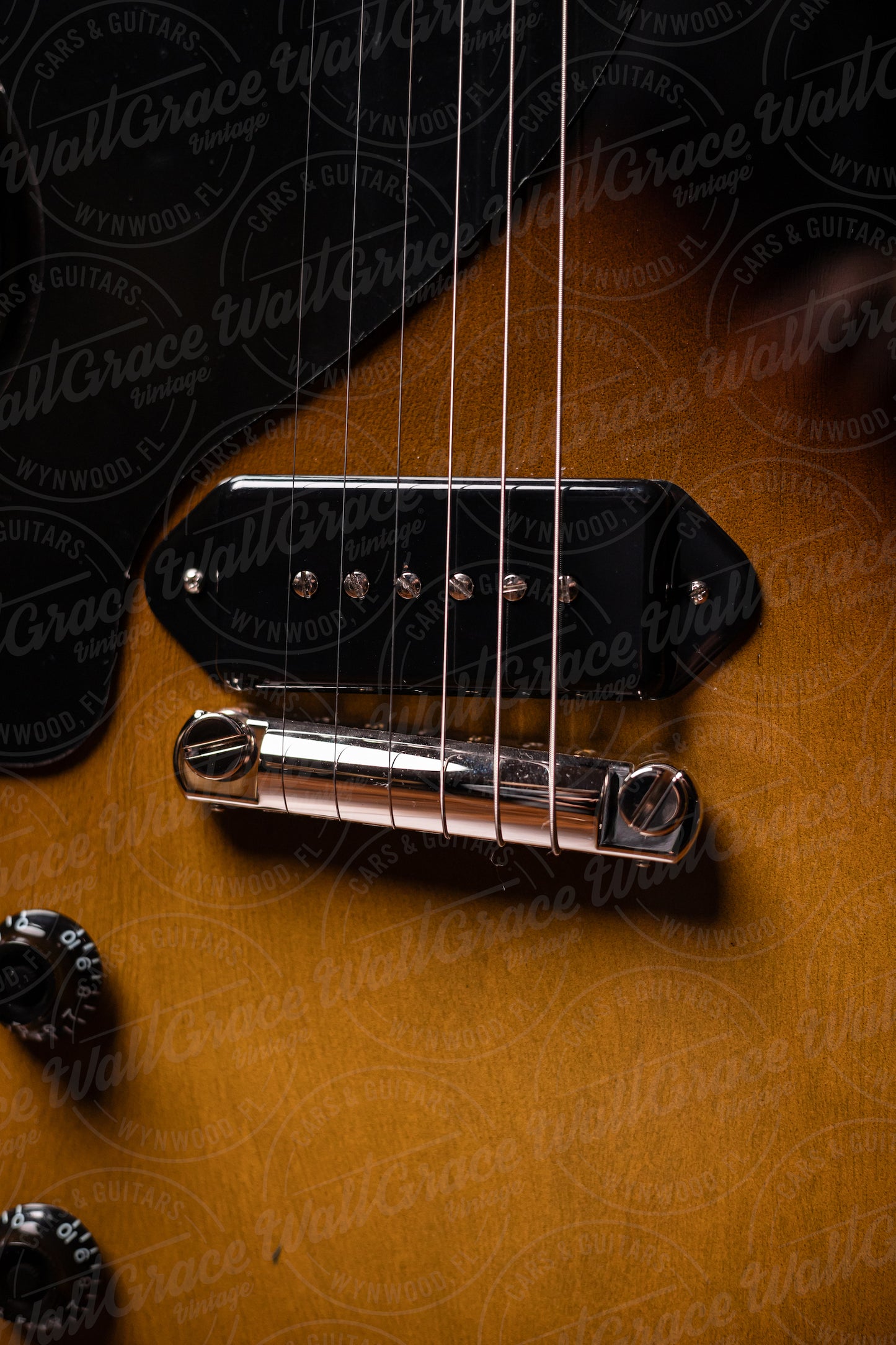 Gibson Les Paul Junior Left Handed Electric Guitar - Vintage Tobacco Burst
