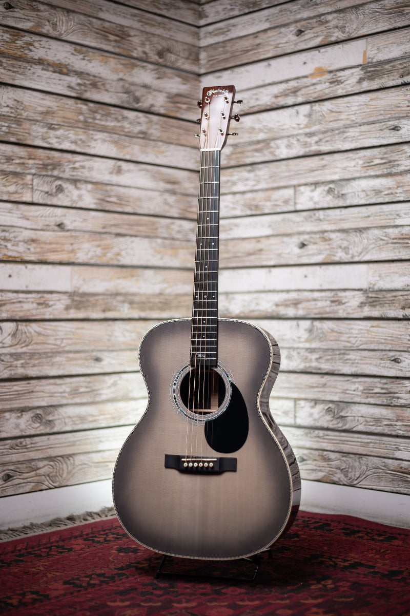 Martin OMJM 20th Anniversary John Mayer Acoustic Guitar - Platinum Gray