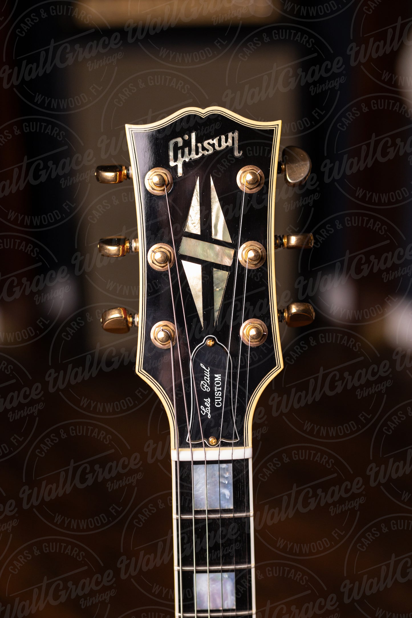 Gibson Custom Shop 1968 Les Paul Custom Quilt Top Electric Guitar - Tri Burst