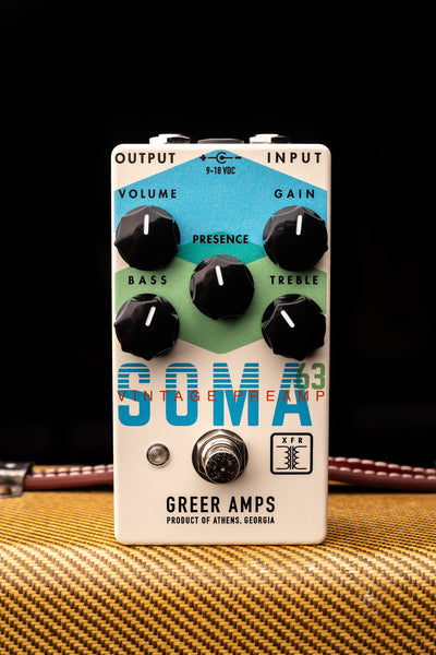 ギター GREER AMPS SOMA 63 Greer Amps SOMA '63 Vintage Preamp Pedal – Walt Grace Vintage