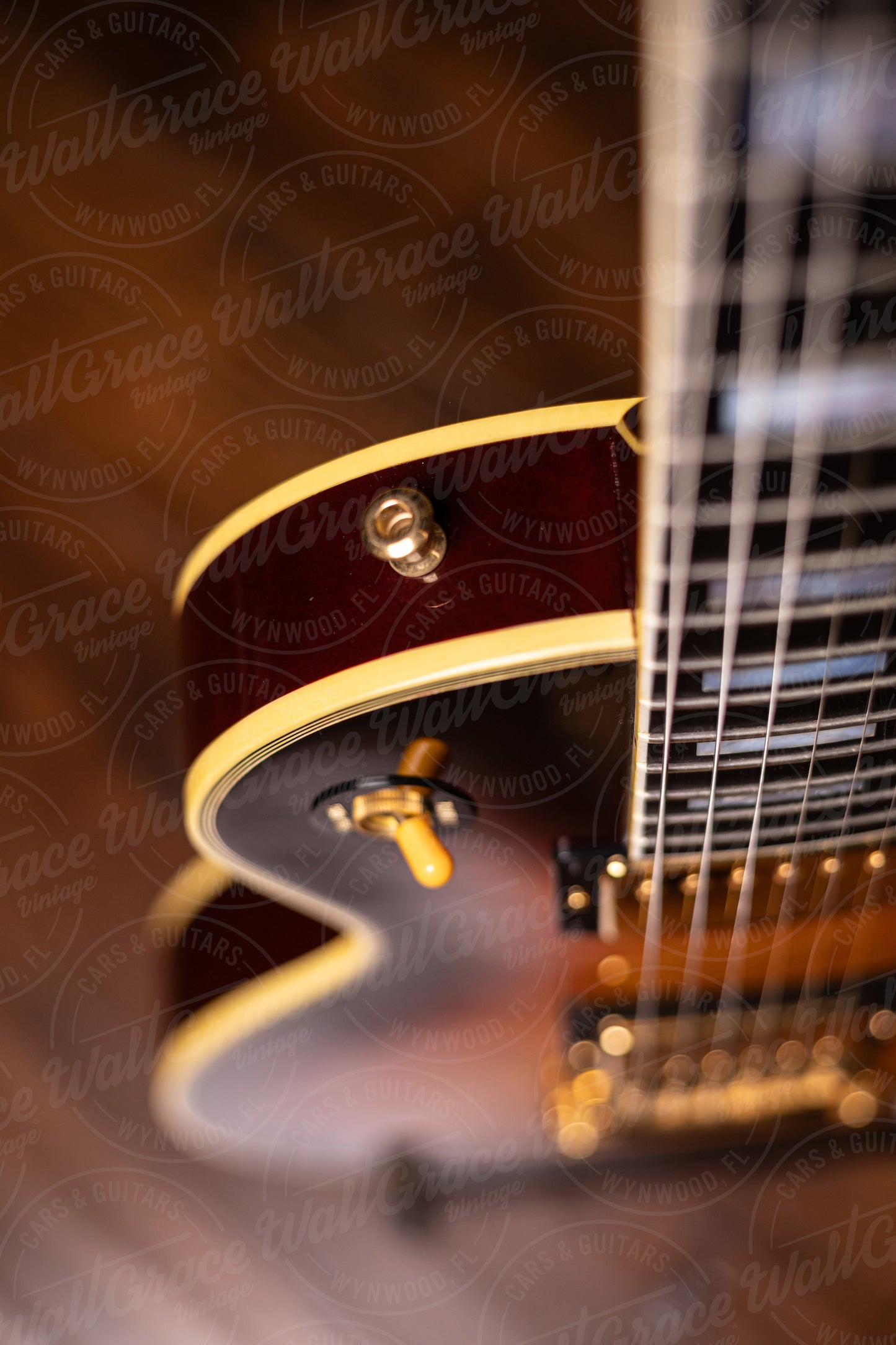 Gibson Custom Shop 1968 Les Paul Custom Quilt Top Electric Guitar - Tri Burst