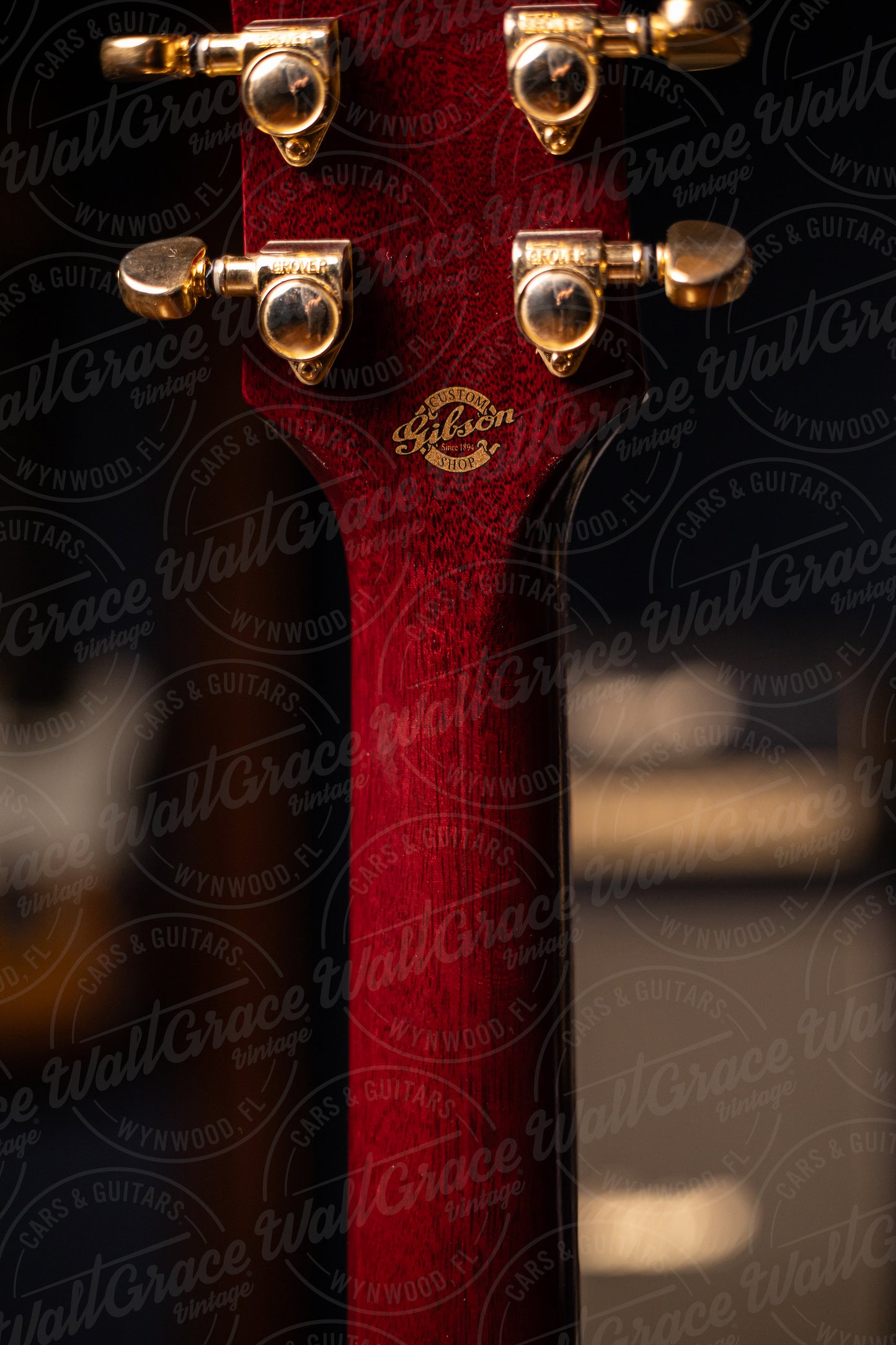Gibson Custom Shop 1968 Les Paul Custom Quilt Top Electric Guitar - Tri Burst
