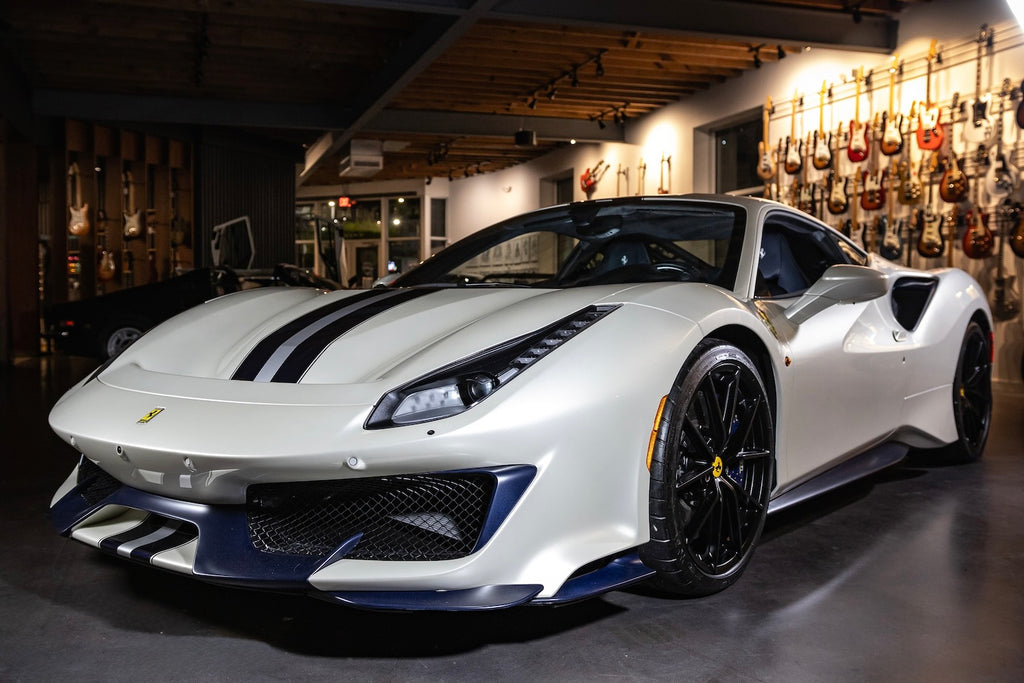 2020 Ferrari 488 Pista - Bianco Italia w/Blu Scuro