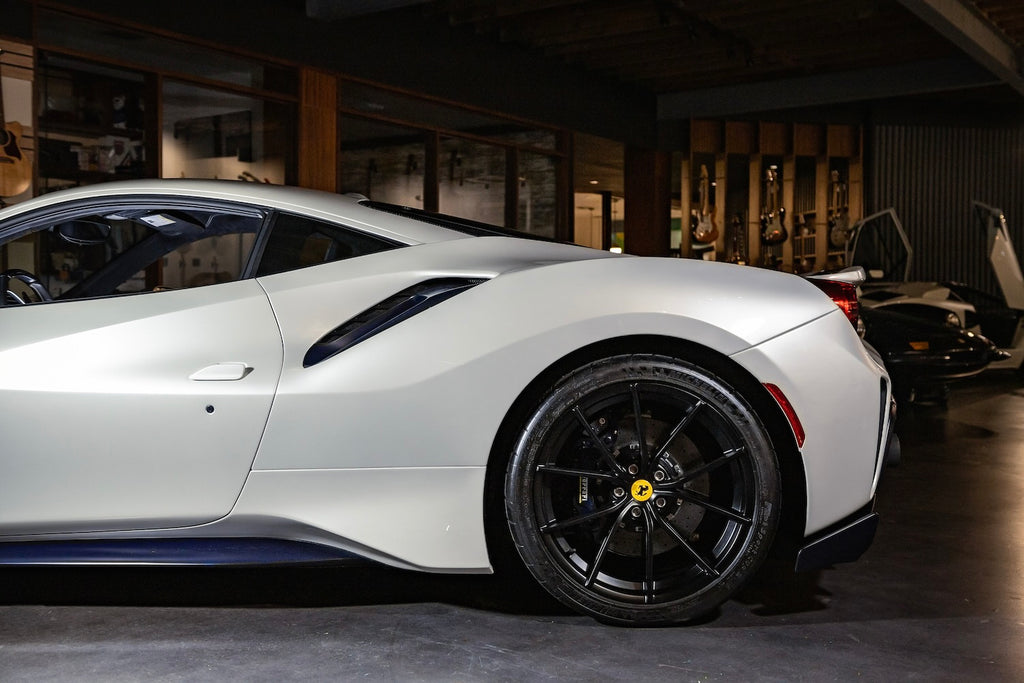 2020 Ferrari 488 Pista - Bianco Italia w/Blu Scuro